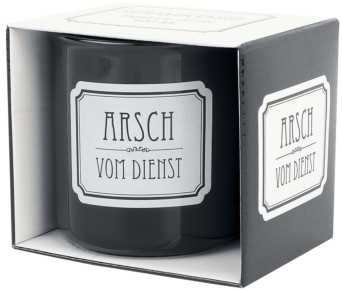 Sag es wie es ist Tasse - Arsch vom Dienst - multicolor