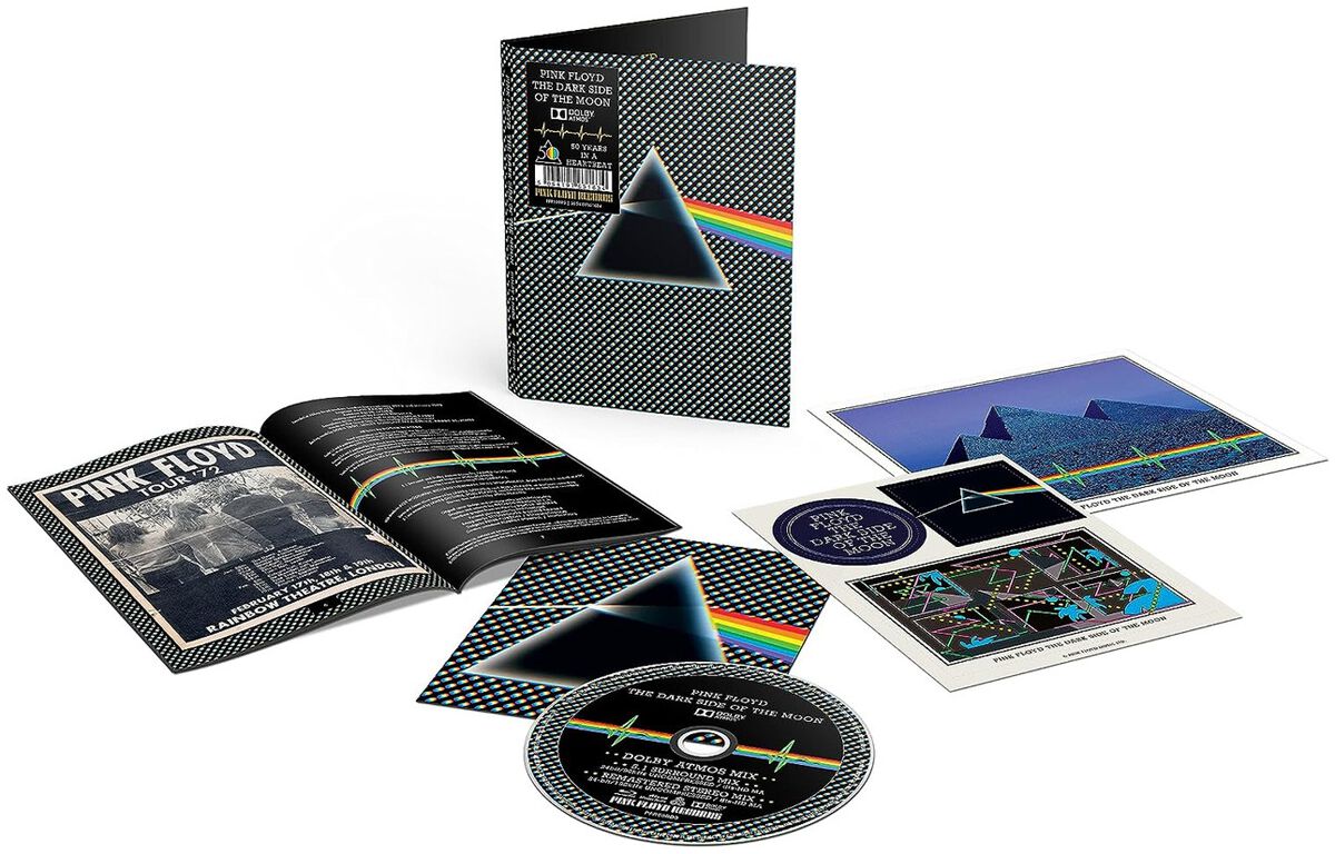 Pink Floyd The Dark Side Of The Moon (50th Anniversary) Blu-Ray multicolor