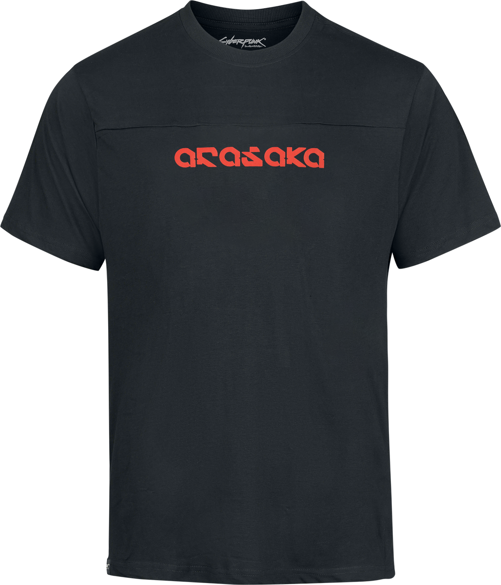 Cyberpunk  T-Shirt - Arasaka - for Men - black