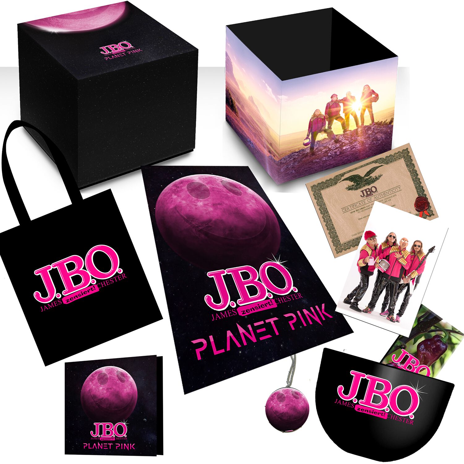 J.B.O. Planet Pink CD multicolor