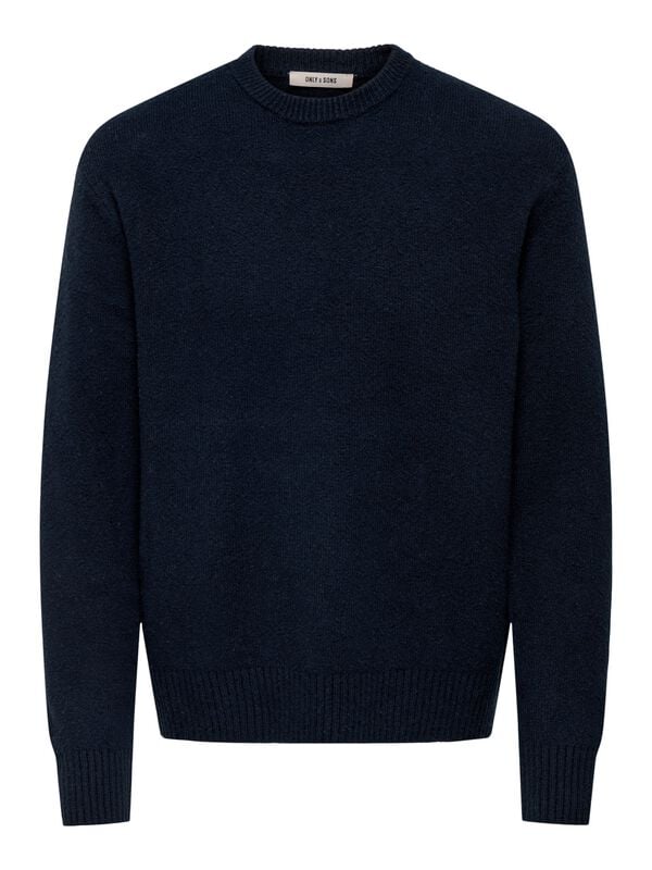 ONLY and SONS Sweatshirts - ONSJAMES RLX CREW KNIT NOOS - S tot XXL - voor Mannen - blauw