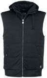 Hooded Vest, RED by EMP, Weste