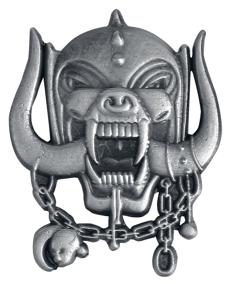 Levně Motörhead Metal Warpig Odznak šedá
