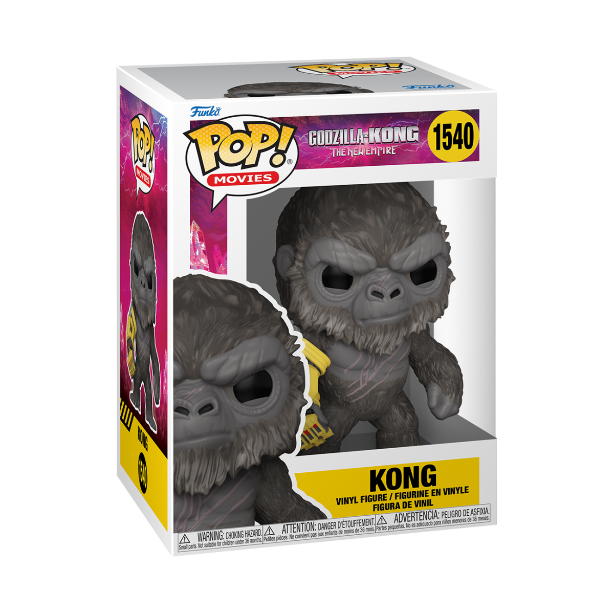 Godzilla vs. Kong - The New Empire - Kong Vinyl Figur 1540 - Funko Pop! Figur - multicolor