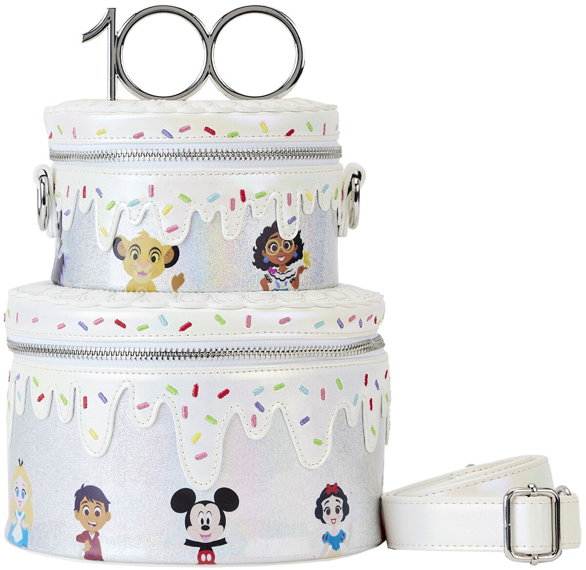 Disney Loungefly - Disney 100 - Celebration Cake Clutch multicolor