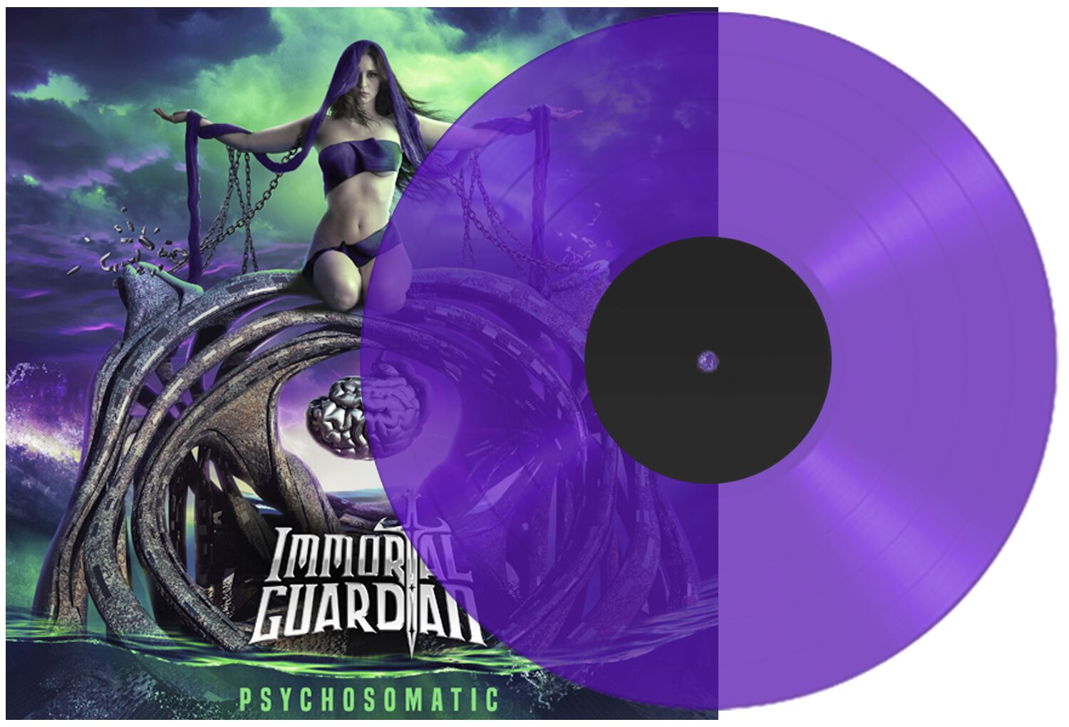 Image of Immortal Guardian Psychosomatic LP purple