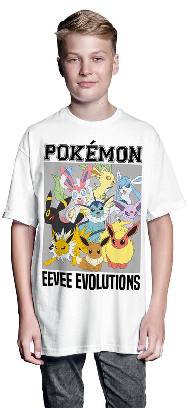 Kinder Kids (Gr. 98-134) Kids - Eevee Evolutions | Pokémon T-Shirt
