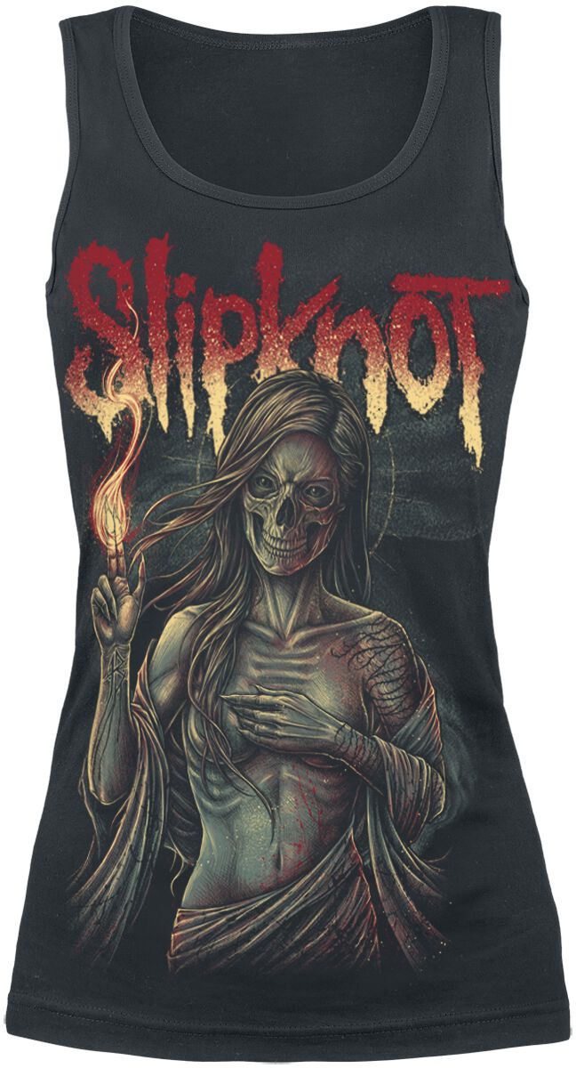 Top de Slipknot - Burn Me Away - S à XXL - pour Femme - noir