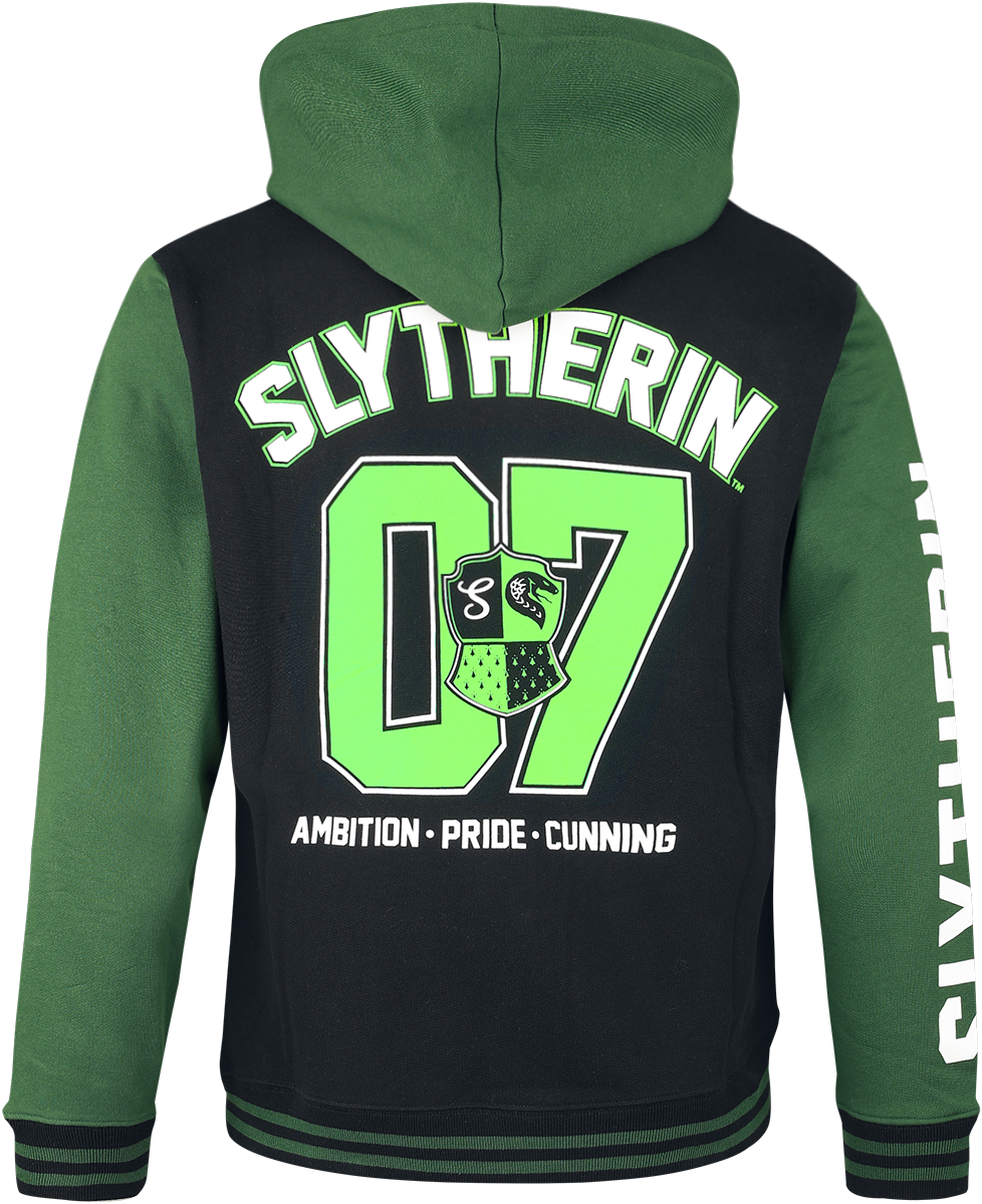 Harry Potter Slytherin Kapuzenjacke multicolor