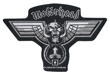 Motörhead - Motörhead Logo - Patch - schwarz| weiß