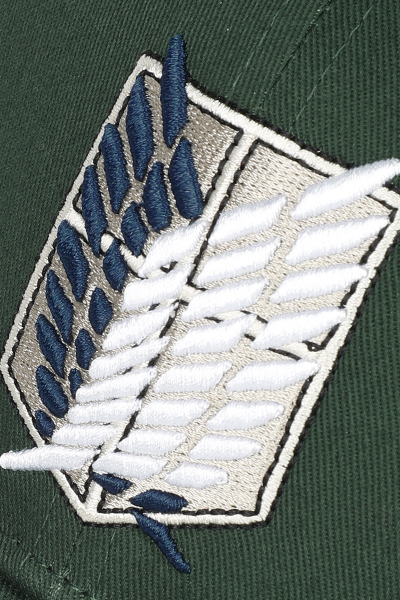 Thumbnail - Attack On Titan Flügel der Freiheit - Logo Cap grün