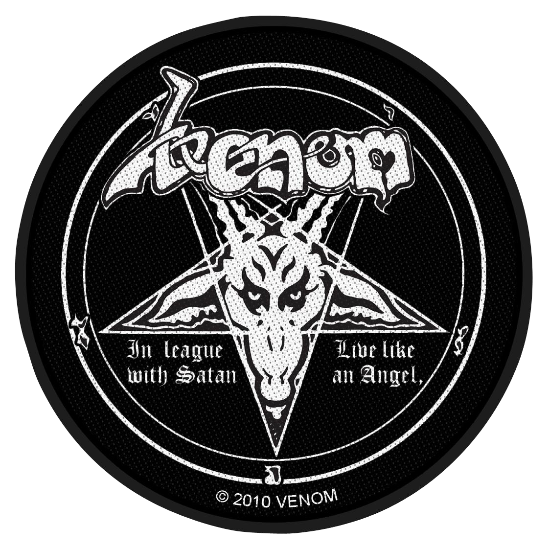 🏷️ Patch  de Venom - In league with Satan - pour Indifférent