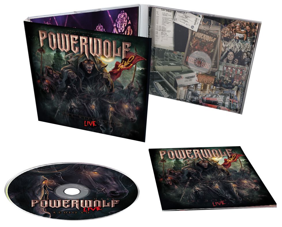 Image of Powerwolf The Metal mass live CD Standard