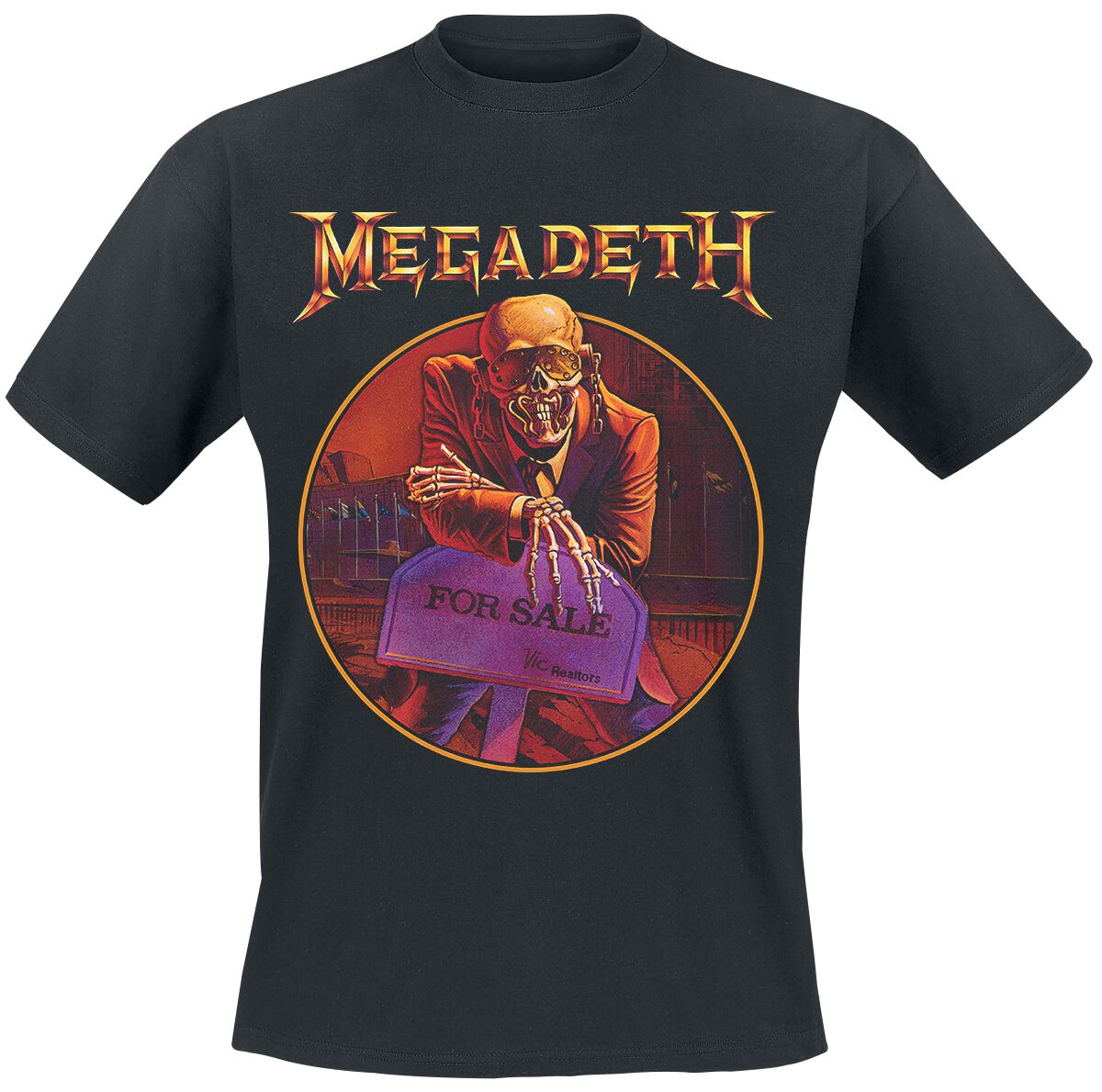 Levně Megadeth Peace Sells... Tričko černá