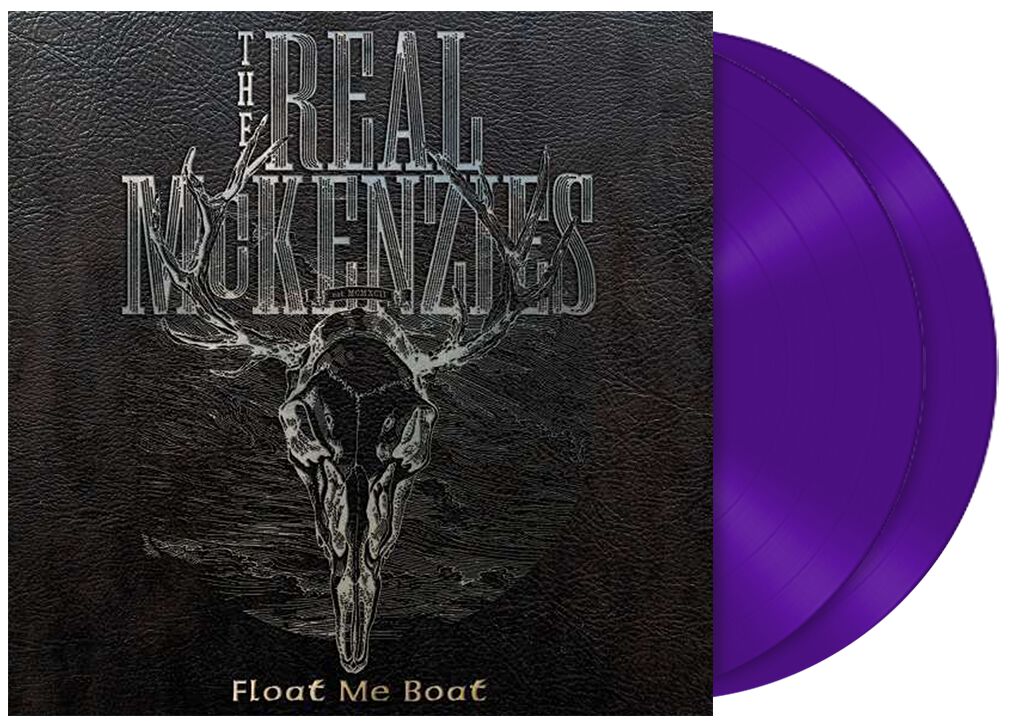 The Real McKenzies Float me boat - Best Of LP purple