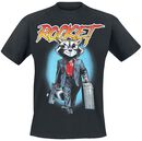 Rocket 80's Vice, Guardians Of The Galaxy, T-Shirt