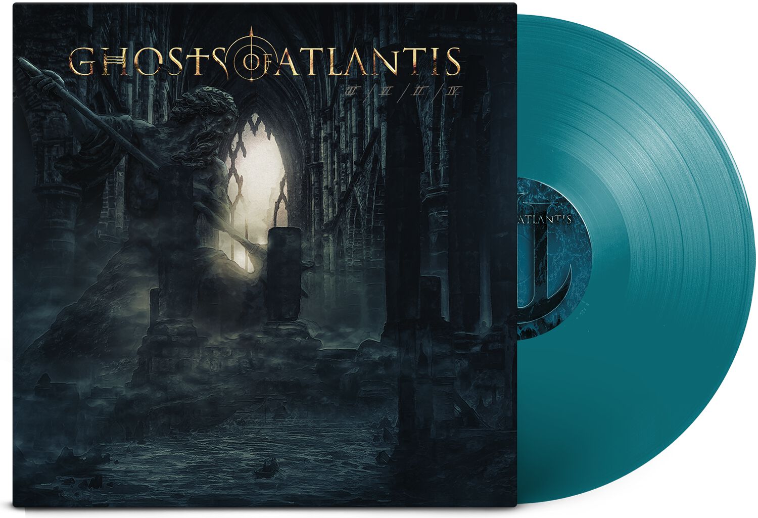 LP de Ghosts Of Atlantis - 3.6.2.4. - pour Unisexe - turquoise