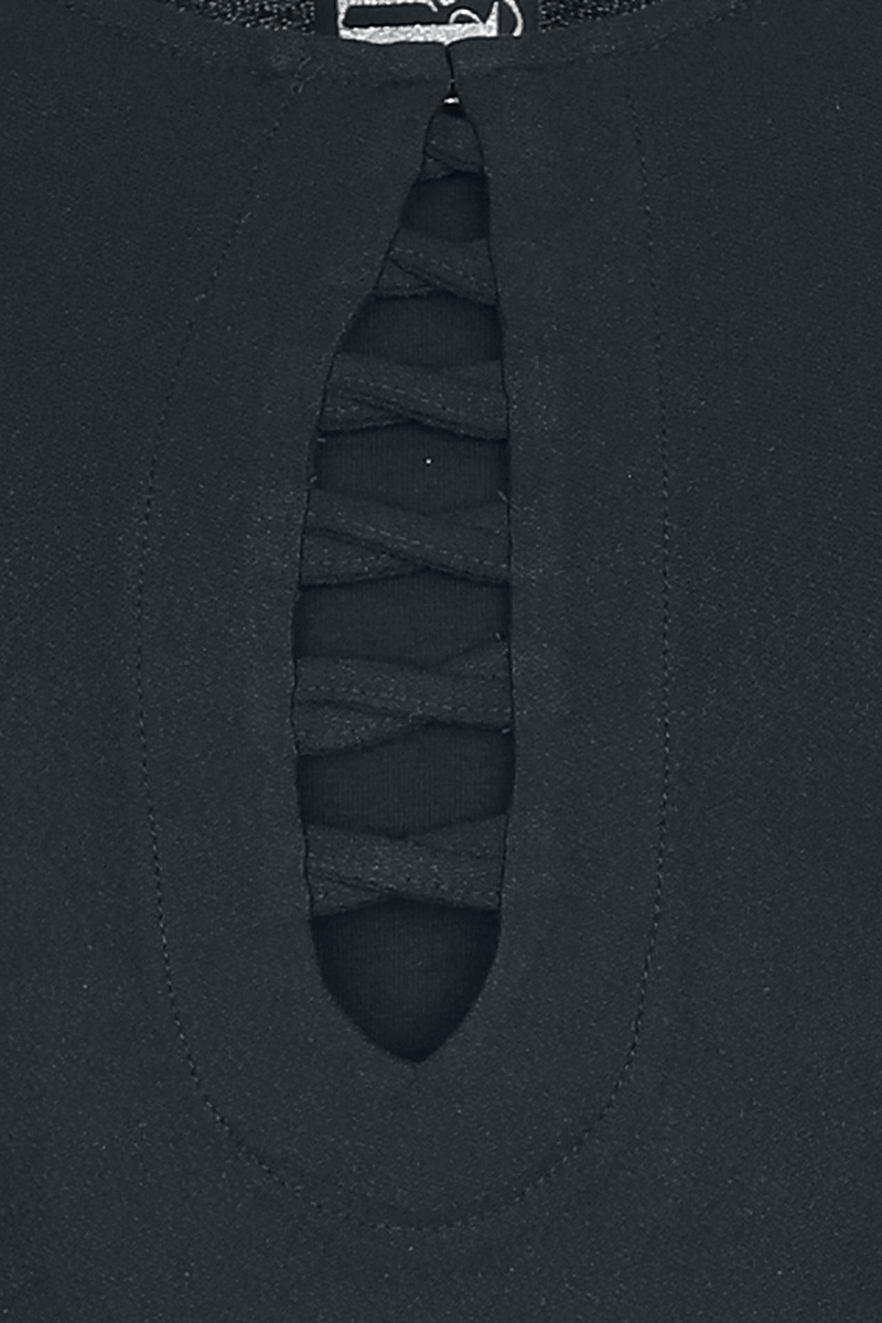 Thumbnail - Killstar Withered Garden - Liliths Lust Top Top schwarz in XS