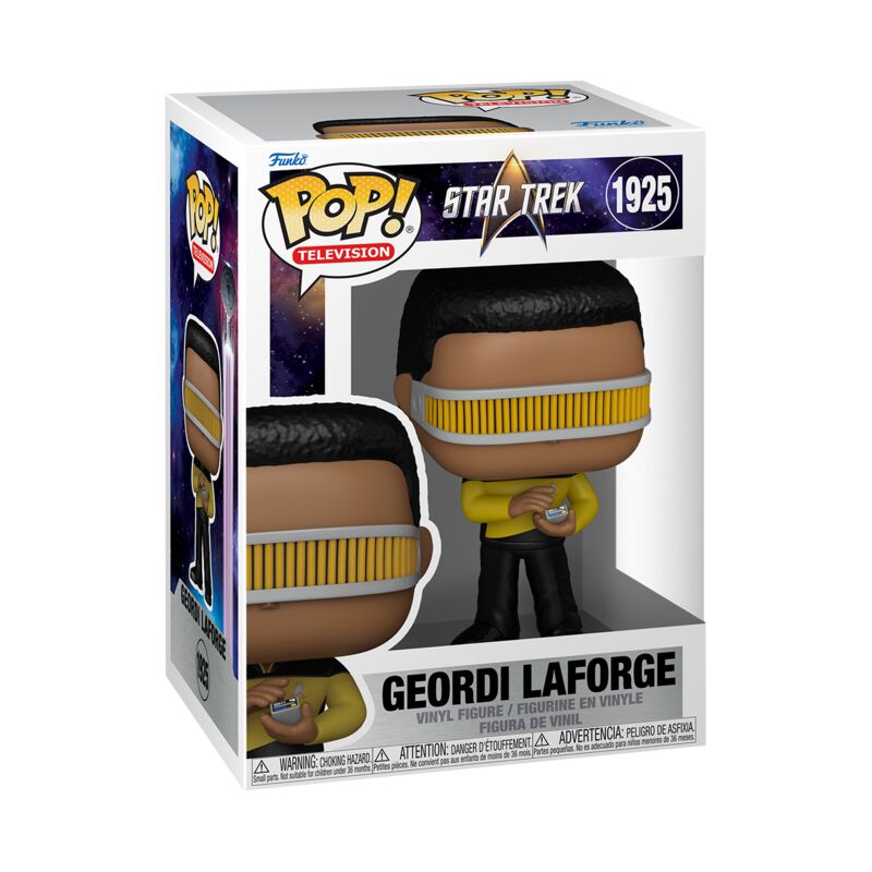 Star Trek - Geordi La Forge Vinyl Figur 1925 - Funko Pop! Figur - Funko Shop Deutschland - Lizenzierter Fanartikel