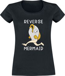 Reverse Mermaid, Goodie Two Sleeves, T-Shirt