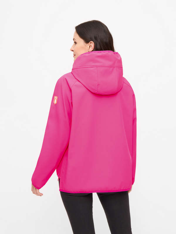 Thumbnail - Derbe Hamburg Peutby Übergangsjacke pink in XL