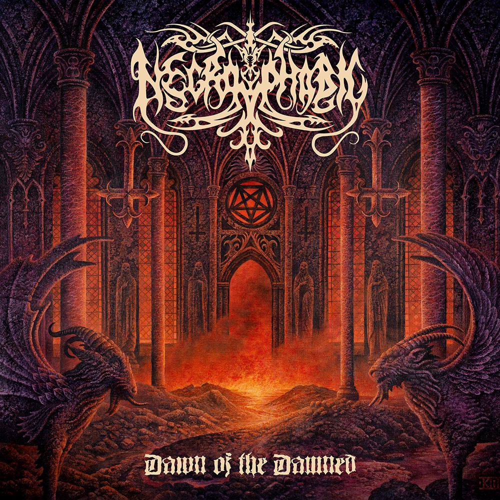 Image of Necrophobic Dawn of the damned CD Standard