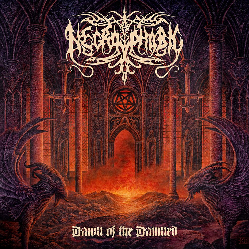 Necrophobic Dawn of the damned CD multicolor