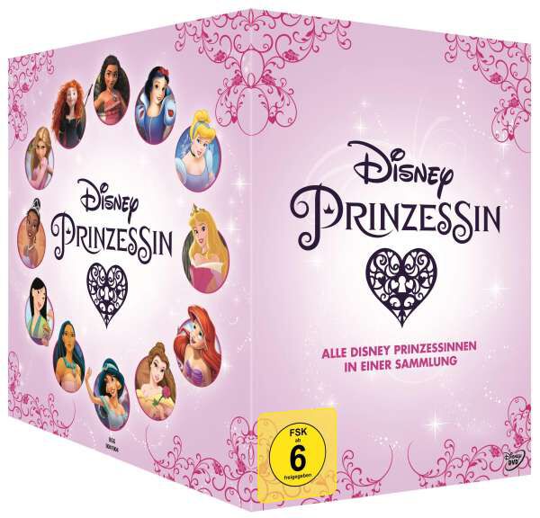 Image of Disney Disney Prinzessin 12-DVD Standard