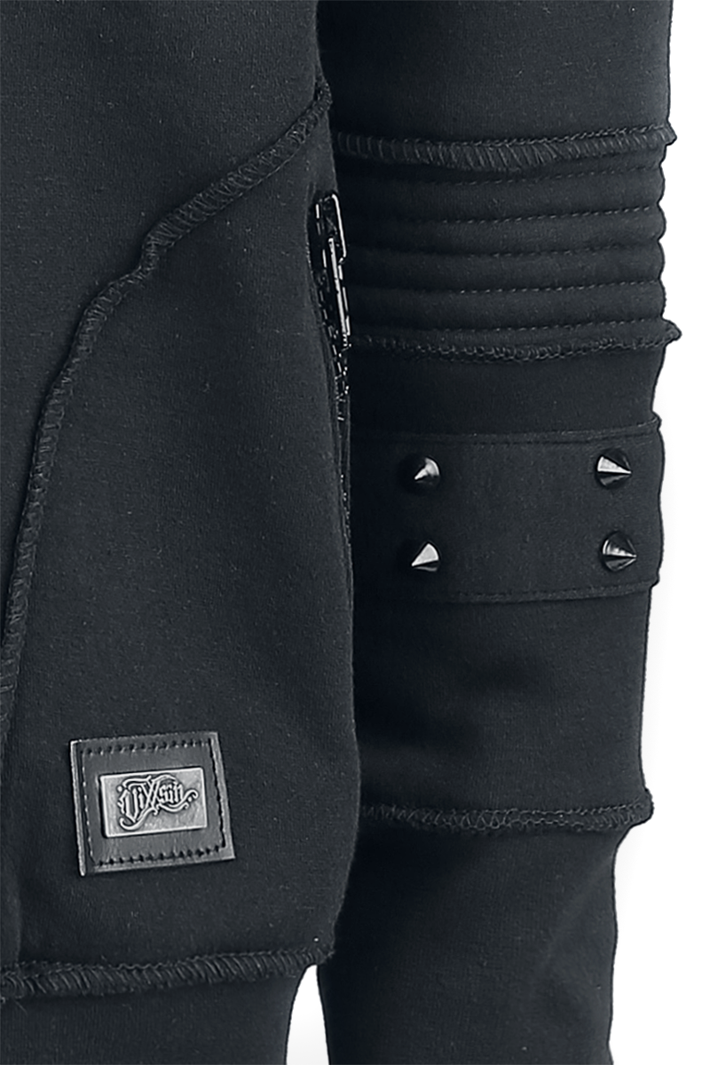 Vixxsin Black Chrome Hood Kapuzenjacke schwarz - 25.00% Rabatt