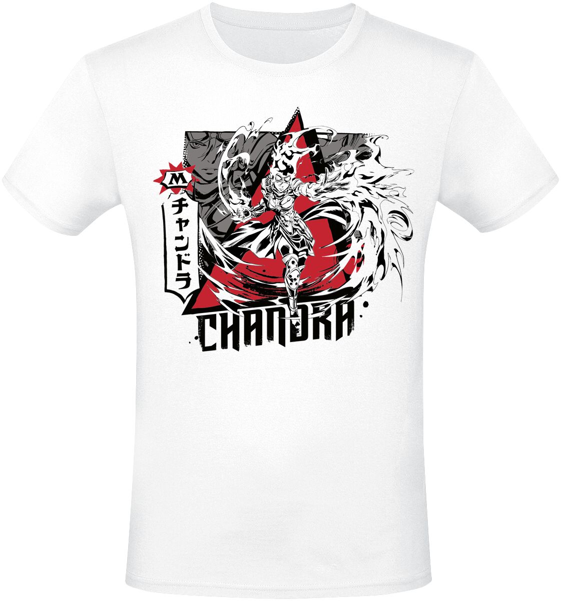 Magic: The Gathering Chandra T-Shirt weiß in S