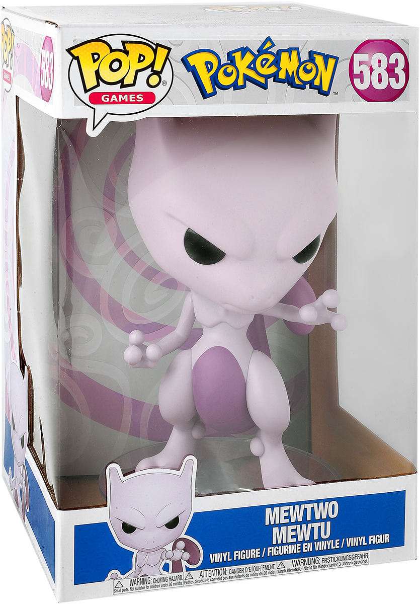 Jumbo Pop!  av Pokémon - Mewtwo - (Jumbo Pop!) vinylfigur 583 - None -