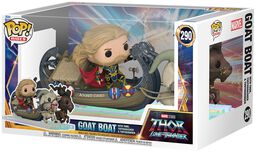 Love And Thunder - Goat Boat with Thor, Toothgnasher & Toothgrinder (Pop! Ride Super Deluxe) Vinyl Figur 290