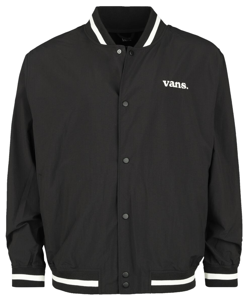 Vans Collegejacke - Moore Varsity Jacket - S bis XXL - für Männer - Größe M - schwarz