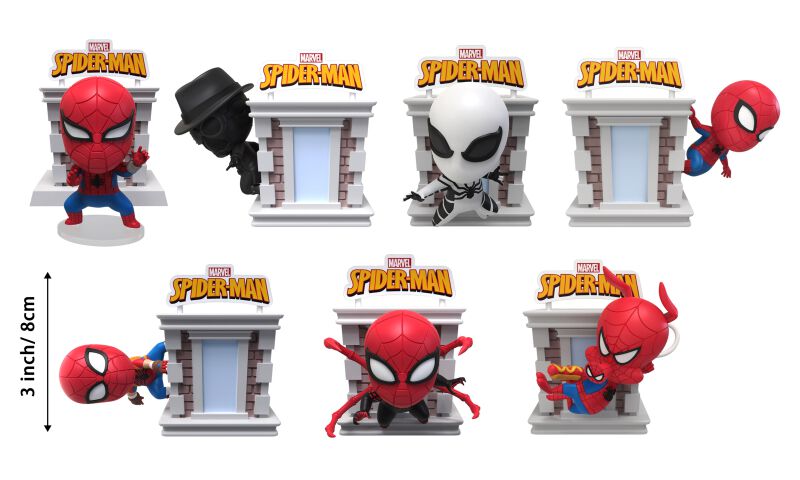 Spider-Man Surprise Box - Tower Series Sammelfiguren multicolor