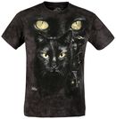Black Cat Moon Eyes, The Mountain, T-Shirt