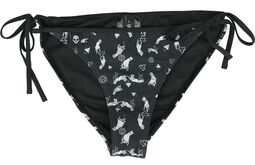 Bikini Pants with Mystical Print, Gothicana by EMP, Bikini-Unterteil