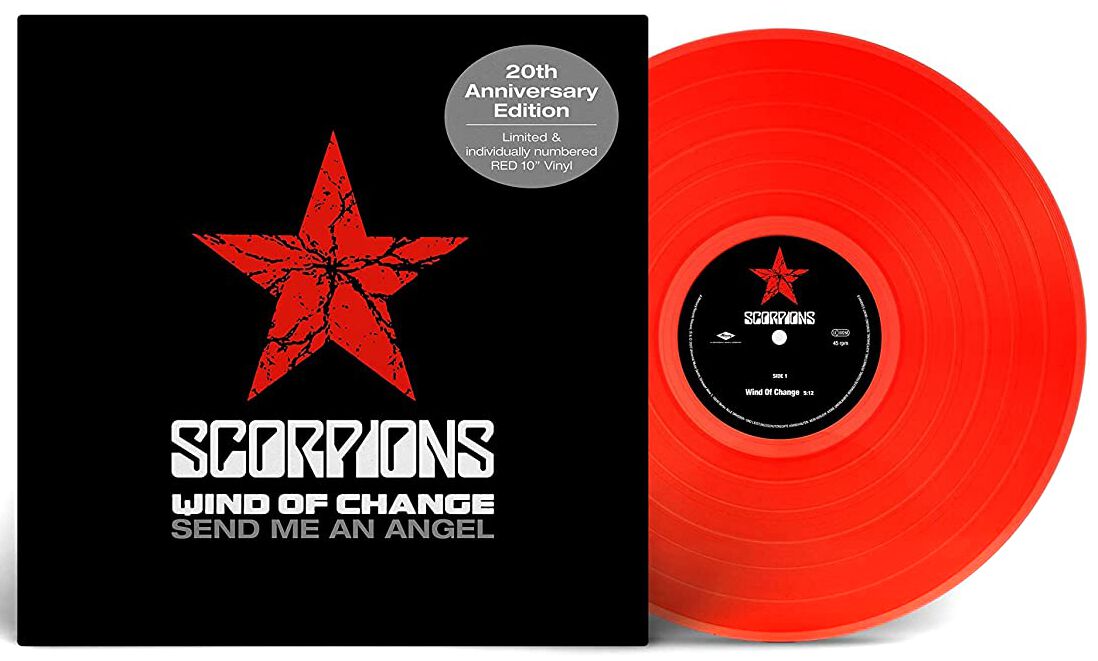 Scorpions Wind of change/ Send me an angel Single multicolor Scorpions Wind of change/ Send me an angel Single multicolor