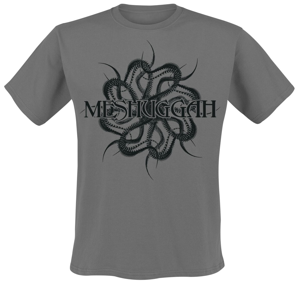 Image of Meshuggah Spine T-Shirt charcoal
