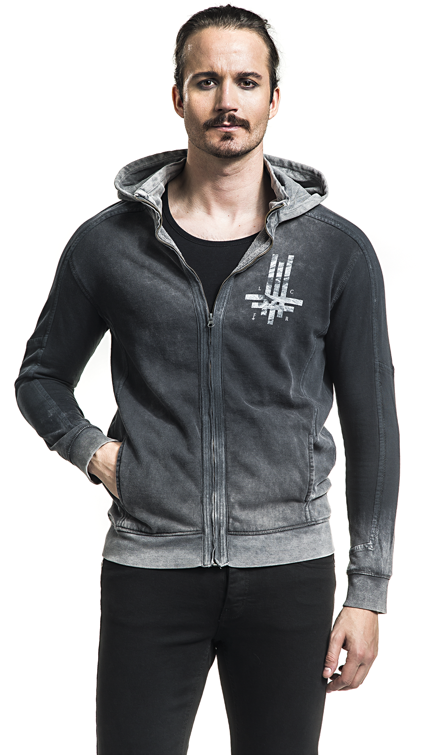 Behemoth We Are The Next 1000 Years Kapuzenjacke schwarz grau