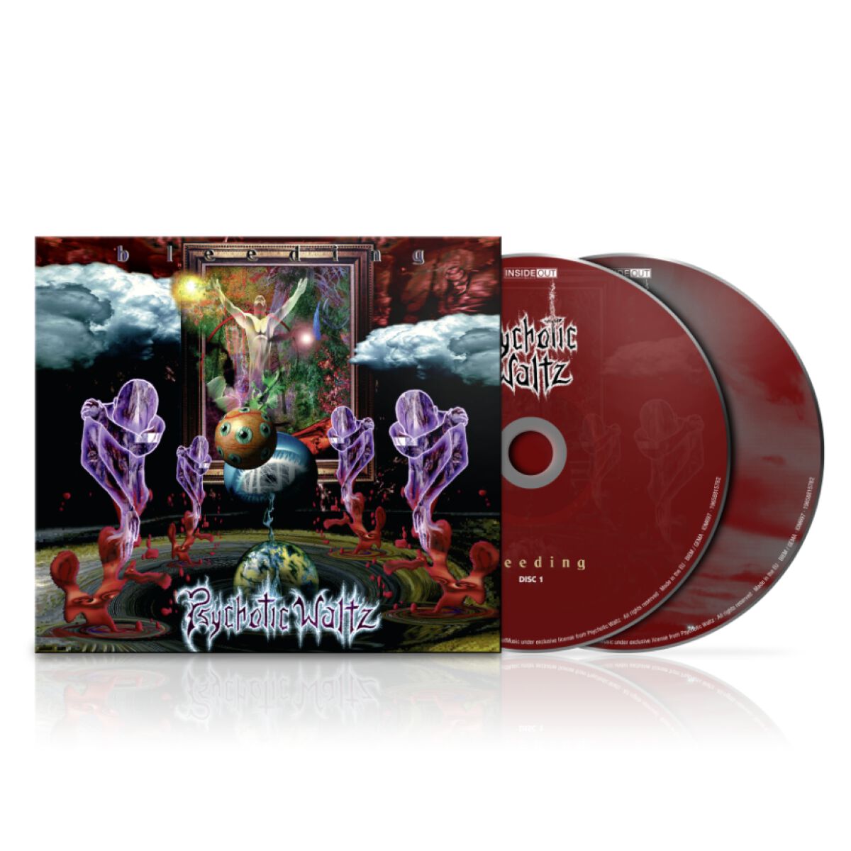 Psychotic Waltz Bleeding CD multicolor