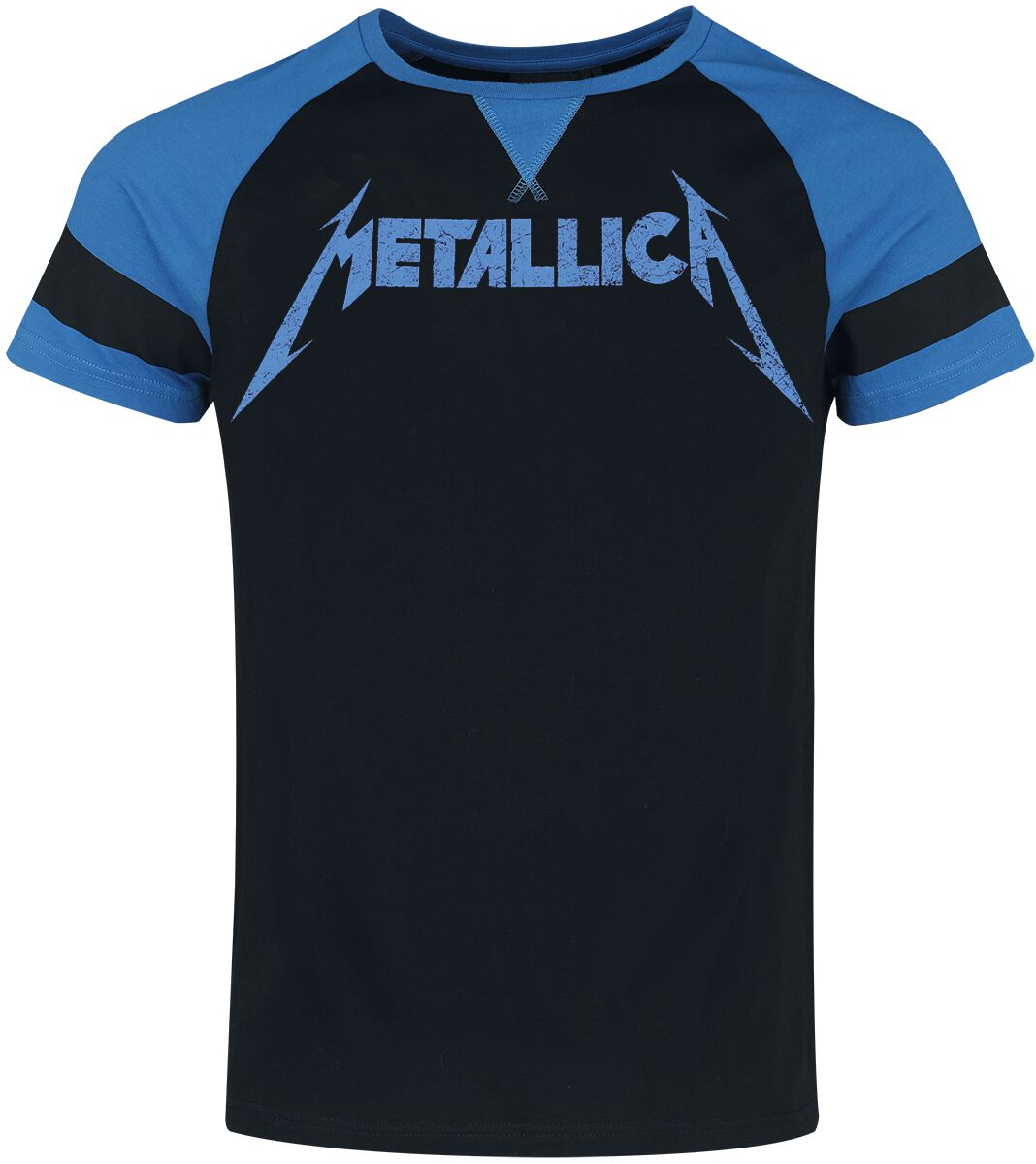 Metallica T-Shirt - EMP Signature Collection - S bis XXL - für Männer - Größe L - schwarz/blau  - EMP exklusives Merchandise!