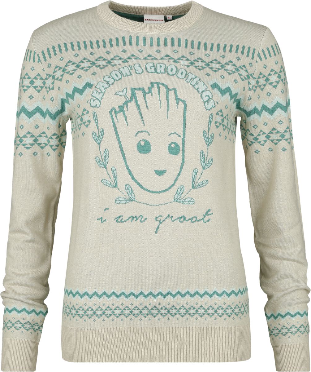 Guardians Of The Galaxy Groot Strickpullover multicolor in XXL