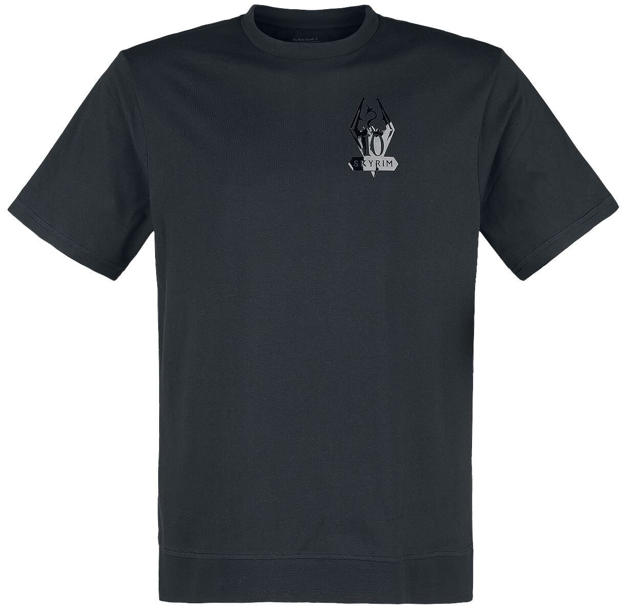 Gaming T-Shirt - Skyrim - S bis XXL - für Männer - Größe XXL - schwarz - Männer - male