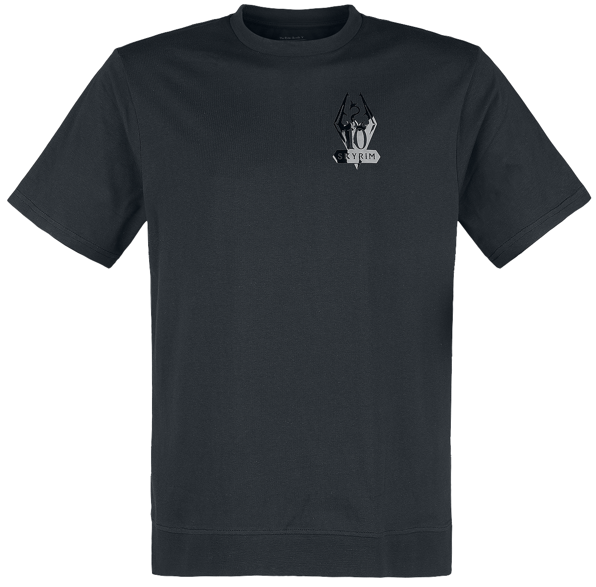 Jersey  av The Elder Scrolls - Skyrim - Herr - svart