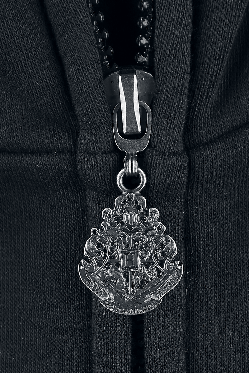 Harry Potter Slytherin Kapuzenjacke schwarz