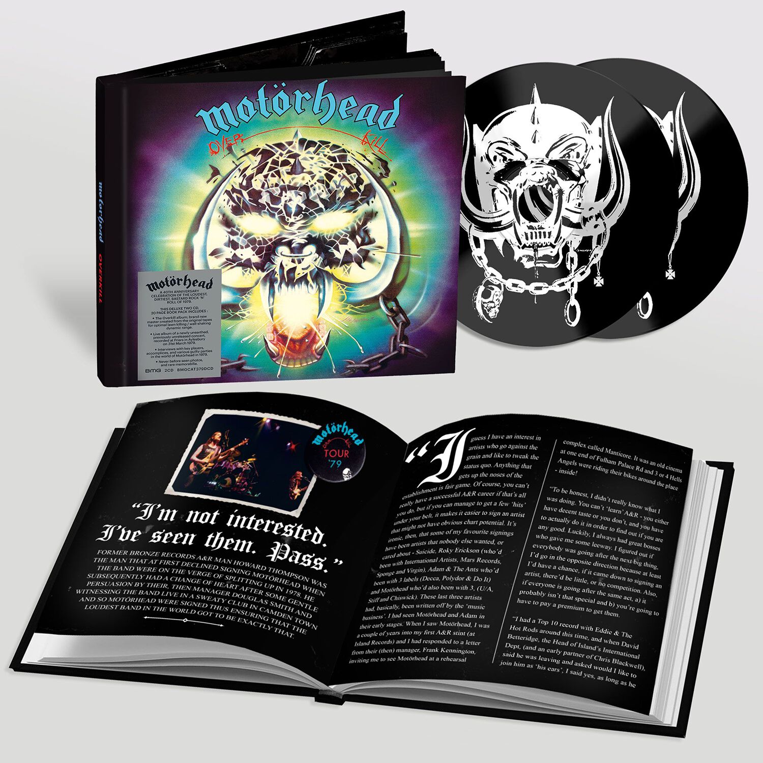 Image of Motörhead Overkill 2-CD Standard