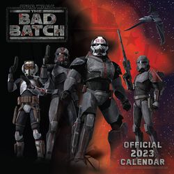 Bad Batch - Wandkalender 2023, Star Wars, Wandkalender