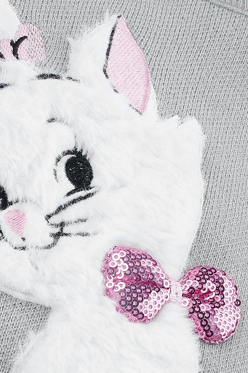 Aristocats Marie Sweatshirt grau weiß