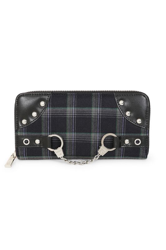 Banned Alternative - Gothic Geldbörse - Rise Up Wallet - für Damen - grau