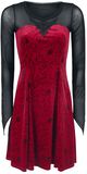 Regina Red Applique Dress, Once Upon A Time, Kurzes Kleid
